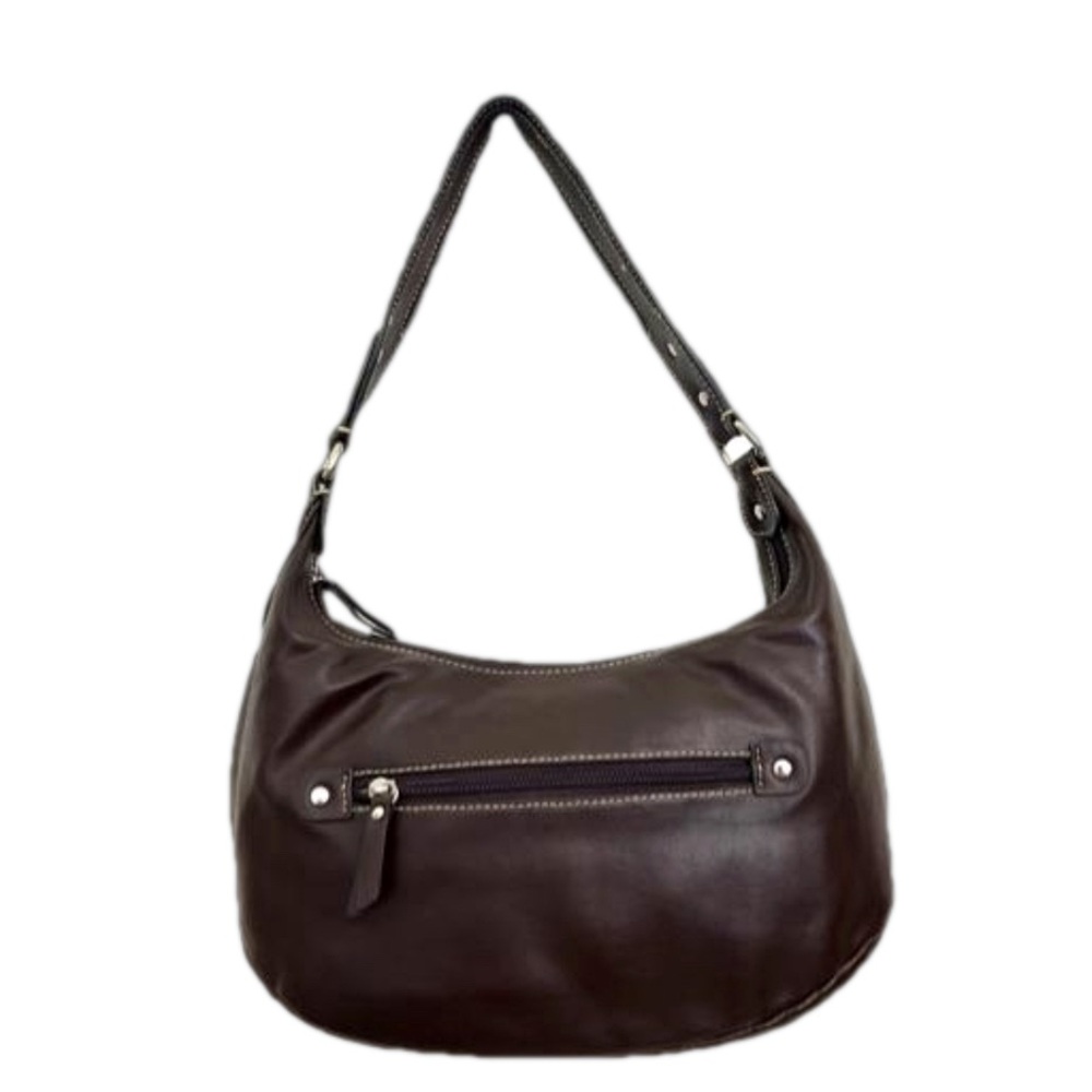 First Issue a Liz Claiborne Co Espresso Hobo Shoulder Bag